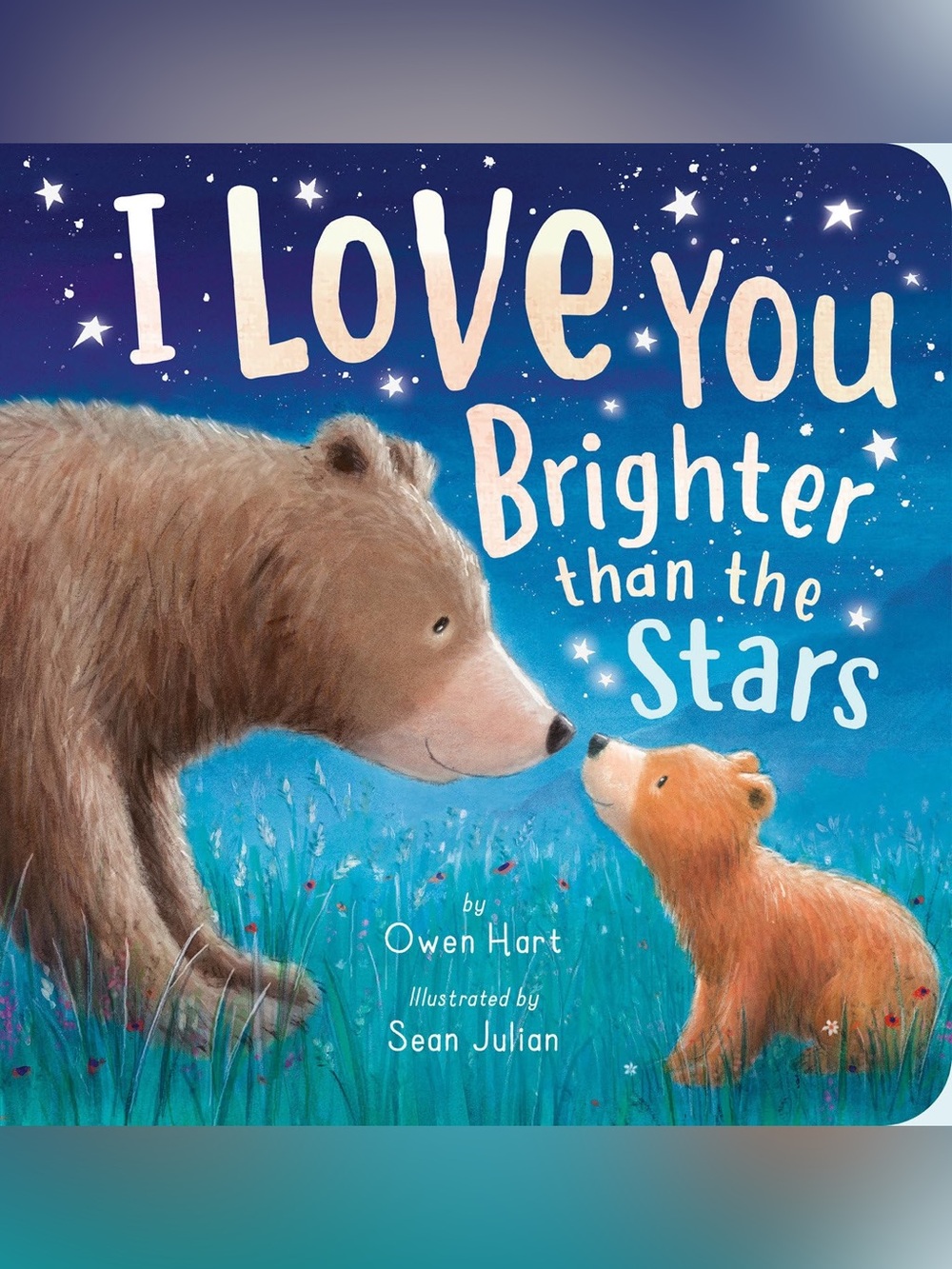 I Love You Brighter Than the Stars - Blue Kids Book